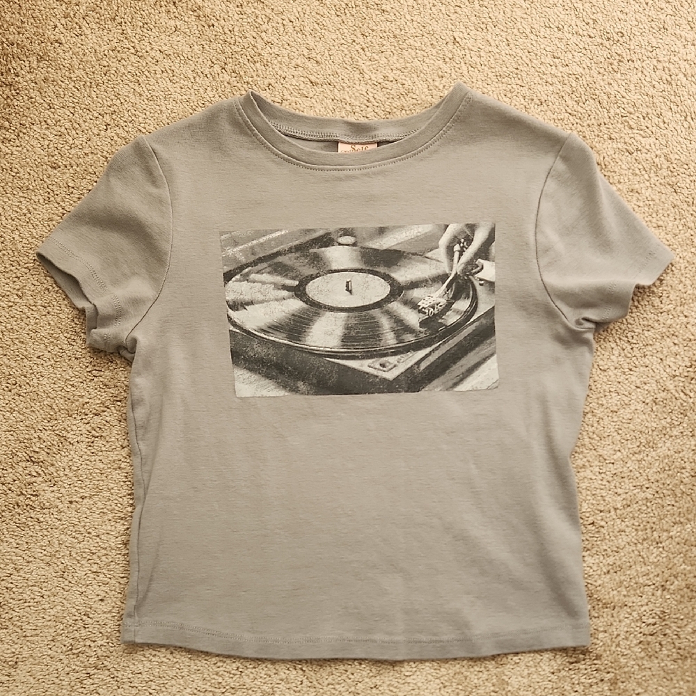 Self Esteem Gray Short Sleeve Tee